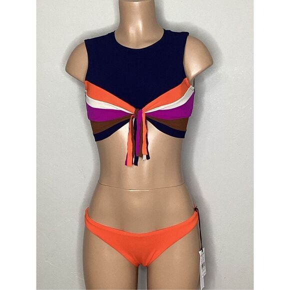 New. Robin Piccone bikini set. M-top/S-bottom. Retails $168 - Picture 2 of 10
